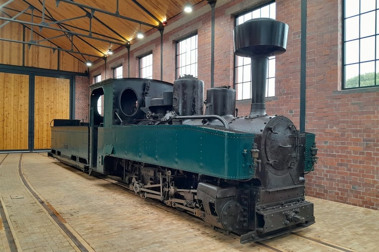 Maffei ‘Brigadelok’ No.4766 is displayed in the new Museum, Display & Events building in Aberystwyth. Photo: Phil Budd.