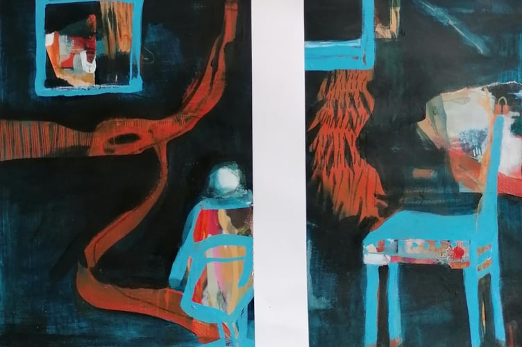 A new exhibition at The Seagull in Cardigan contains the work of artists Julie Rising and Carmen Friedman