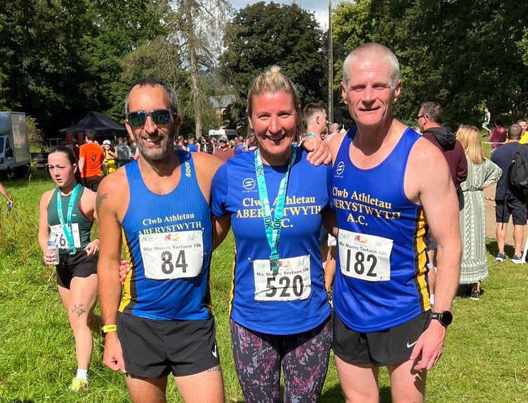 Edd, Lina and Paul at Torfaen
