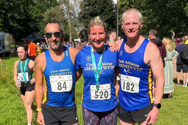 Edd, Lina and Paul at Torfaen