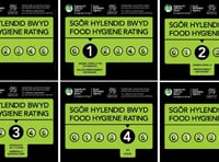 Gwynedd food hygiene ratings: top and bottom scores