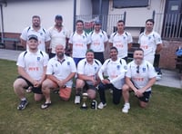 Aberaeron Taverners celebrate ADECL league and cup double