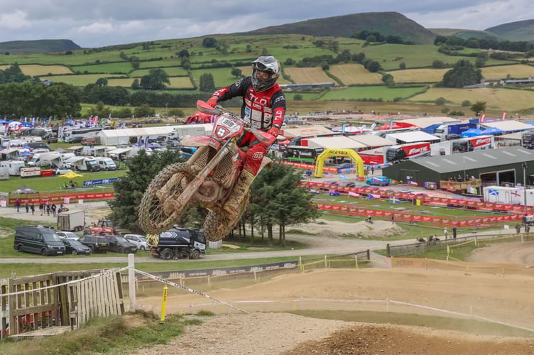 Dion Lewis from Llandysul was entered in the National Enduro of the event and made the finish line