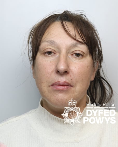 Dyfed-Powys Police are looking for Lynne Leyson