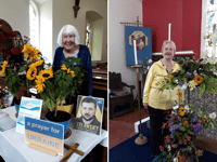 Flowers fill church for annual festival