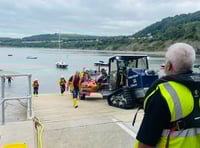 Busy day for New Quay lifeboat crew