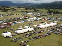 The Merioneth County Show, hosted this year in  Corwen.