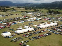 The Merioneth County Show, hosted this year in  Corwen.