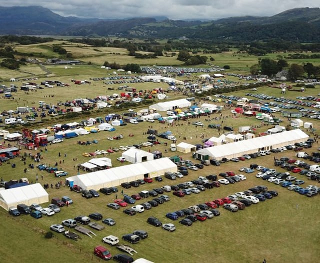 The Merioneth County Show, hosted this year in  Corwen.