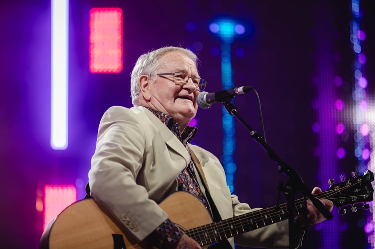 Evergreen folk singer Dafydd Iwan