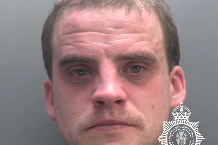 Jordan Swaine. Photo: North Wales Police