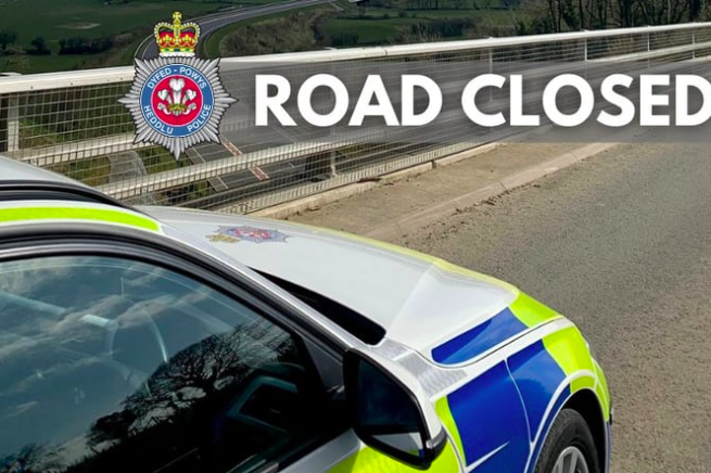 Dyfed-Powys Police have issued an update on the condition of the driver involved in a road traffic accident that caused a closure of the A44 between the Fforest Inn and Crossgates. 
