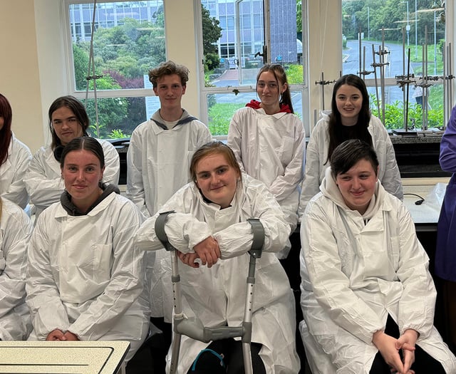 Coleg Ceredigion animal studies students gain hands-on experience