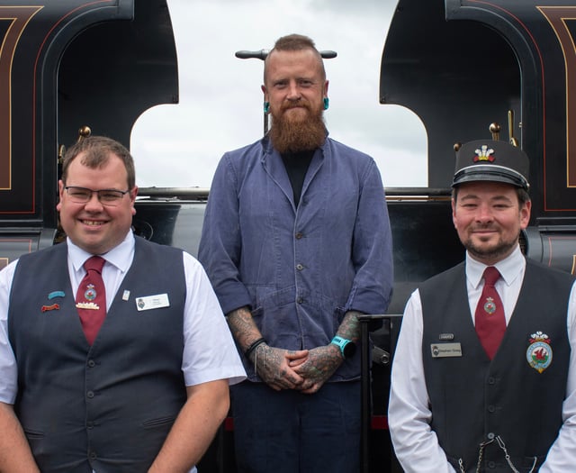Trio clock up quarter of a century on the Ffestiniog railway