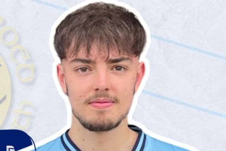 Cian Pritchard scored for Penrhyndeudraeth against Nefyn