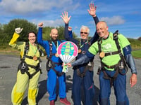 Former teacher hopes pupils will donate to parachute jump fundraiser