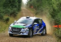 Important points for Ioan Lloyd at Grampian Forest Rally
