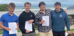 Ysgol Gyfun Aberaeron pupils celebrate incredible A level results