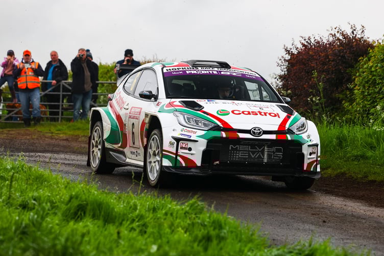 Meirion Evans / Jonathan Jackson - Toyota Yaris Rally2