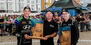 Global champions in Rali Ceredigion for ground-breaking European test