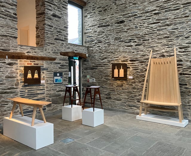 Machynlleth exhibition shows vision of furniture maker