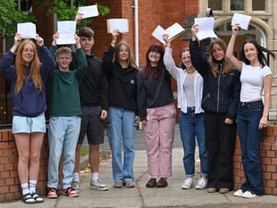 Cardigan students celebrate outstanding results