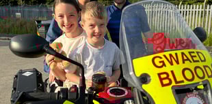Aberystwyth man will take on Ironman challenge for Blood Bikes Wales