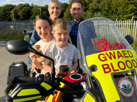 Aberystwyth man will take on Ironman challenge for Blood Bikes Wales