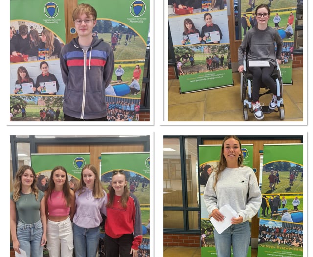 Ysgol Penweddig celebrate excellent A-level results