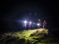 Rescue team find frightened female lost on Llyn