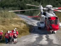 Teenager airlifted from Dyfi Bike Park