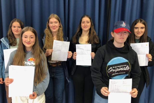 Pride at Llanidloes High School GCSE results
