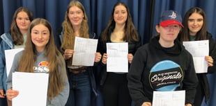 Pride at Llanidloes High School GCSE results