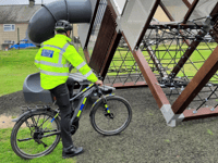 Police monitor Barmouth school after play area is damaged
