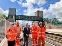 Improvements made to Cambrian Line railway station