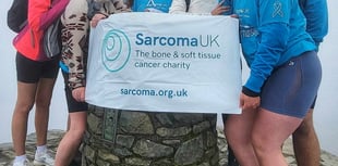 Criccieth tumour girl's family raise money for charity