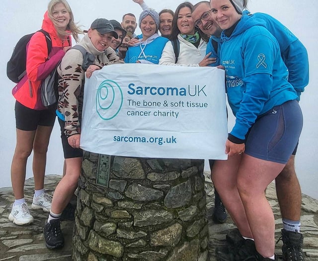 Criccieth tumour girl's family raise money for charity