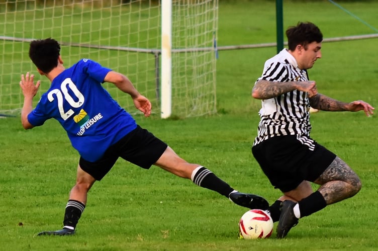 Penparcau 0 Bow Street Reserves 0, Central Wales South, 23 August 2024