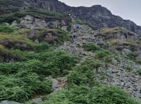 Aberglaslyn team help teens stuck at quarry