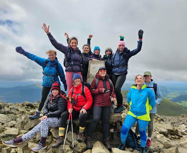 The Ceredigion mums climbing mountains to raise money for good causes