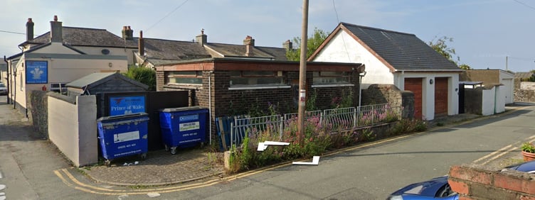 The former betting shop, Aberaero