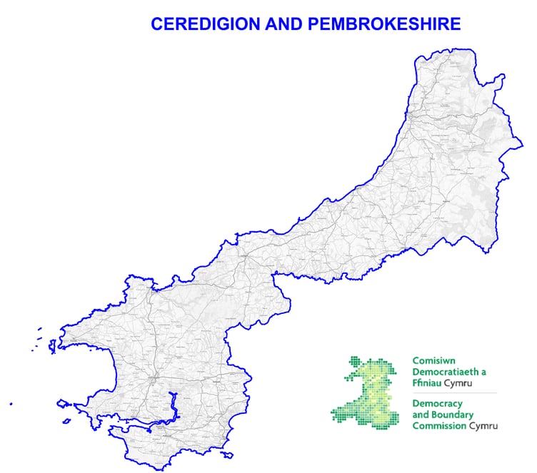 The new look Ceredigion and Pembrokeshire Senedd seat
