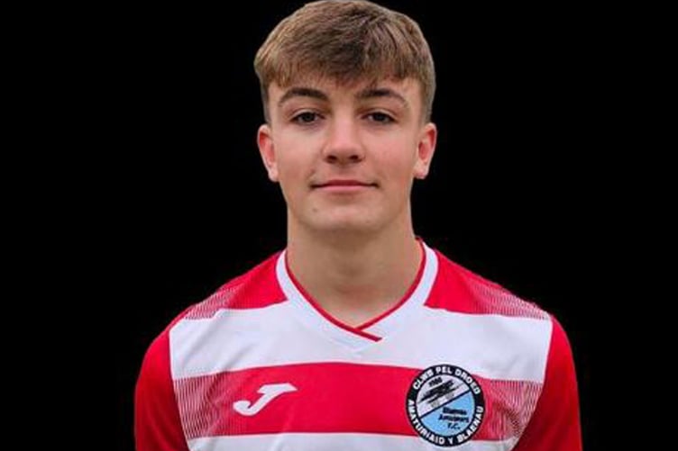 Sion Roberts scored a hat-trick for Blaenau