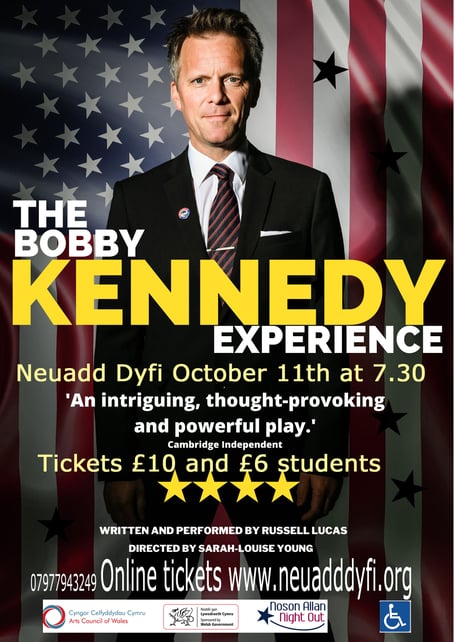 The Bobby Kennedy Experience is coming to Aberdyfi