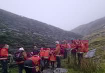 Aberglaslyn Mountain Rescue Team's busy period of rescues