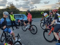 Caron and Lois win Clarach Hill Climb time trial