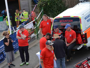 Rescue services join RNLI event to mark anniversary of saving lives