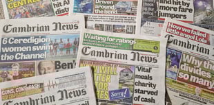 Cambrian News in print over the holiday season