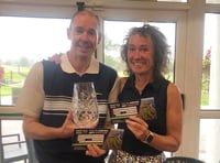 Eleri and Jonathan win Betty Clarke Mixed Trophy