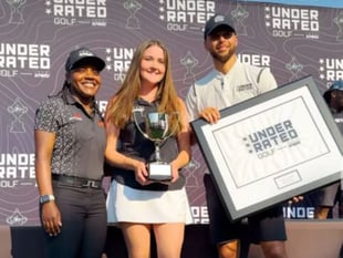 Aberdyfi golfer Isobel Kelly wins Curry Cup in New York